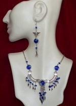 Alpaca Silver & Gemstone Necklace, Earring & Bracelet Set