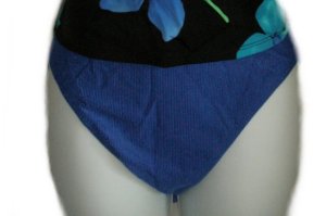 COLE of CALIFORNIA Blue Bikini Bottoms - Size 16