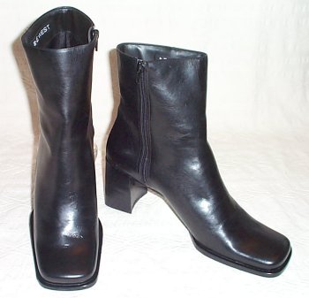 NINE WEST Short Leather Boots - 10M - BRAND NEW!