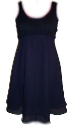 COLLECTIONS Dimensional Lace Bodice & Georgette Formal Dress - Petite/Misses 4
