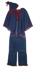 GOTTA B ME Boutique "OLE" Poncho & Bandana - Girls 5