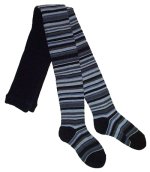 PICCOLO BOUTIQUE TIGHTS - Navy Stripes - Girls 6-10 - NEW