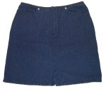 OLD NAVY Sparkled Mini Jean/Denim Skirt - Girls 12 - LIKE NEW!