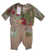 GOTTA B ME Boutique "LIFE ON THE FARM" Pants & Jacket Outfit - Infants 6/12