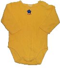 OLD NAVY Waffle Weave Long Sleeved Top/romper - Kids 3/6 mos