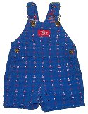 OSH KOSH B'GOSH BABY Sailor Themed Shortalls - Boys 3/6 mos