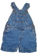 GYMBOREE Classic Denim Shortalls - Boys 6/12 mos