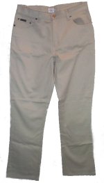 CALVIN KLEIN Brushed Cotton Khaki Jeans/Pants - Misses 11 - NWOT