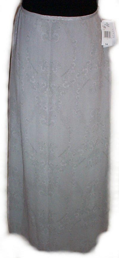 RENA ROWAN 100% Silk Long Maxi Skirt - Size 14