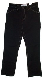 TOMMY HILFIGER Black Twill Slim Painter Pants/Jeans - Misses 2 - BRAND NEW!