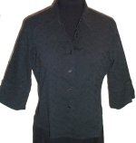 SIMONS Boutique Eyelet Lace 3/4 Sleeve Blouse/Shirt - Petites 14