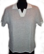 LIZ CLAIBORNE LizGolf Polo Style Sweater - Misses Medium
