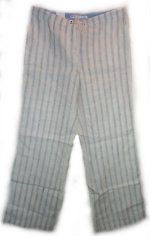 TOMMY HILFIGER 100% Linen Fine Stripe Wide Pants - Size 10