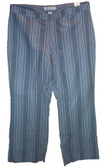TOMMY HILFIGER Lightweight Cotton Stripe Pants/Jeans - Misses 18W-BRAND NEW