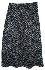 NYGARD Collection Fully Lined A-Line Long Skirt - Petites 10, W29"