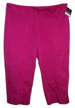 GEORGE Hot Pink/Fuchsia Stretch Capri Pants/Capris - Plus 20, W40" - NEW!