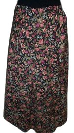 CUSTOM TAILORED Vogue Designer Bias Cut Skirt - Misses 5/6