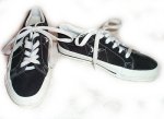 CONVERSE One Star Black Suede Sneakers/Running Shoes - Adult 4 - NEW!