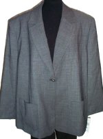 JONES NEW YORK Fully Lined Wool Blazer/Career Jacket - Womans 24W - NEW!