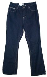 CALVIN KLEIN Dark Indigo Flared Leg Jeans/Pants - Girls 16, 28 x 31.5 - NEW