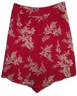ALFANI 100% Silk Floral LINED Skirt - Misses 16 - BRAND NEW!