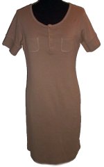 RALPH LAUREN Casual Cotton Knit Dress - Petites Medium - BRAND NEW!