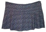 OLD NAVY Blue Floral Flirty Skirt - Size 12
