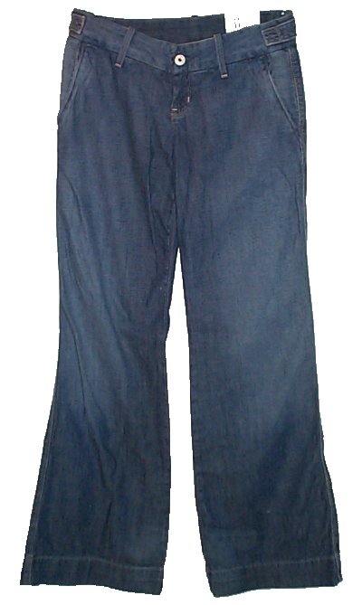 RALPH LAUREN POLO Beverlie Tab Waist Trouser Jean - Misses 2x32 - BRAND NEW!