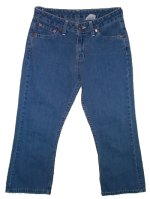 LEVIS White Tab Denim Capri Pants/Capris Jeans - Misses/Jrs 3, 28x22