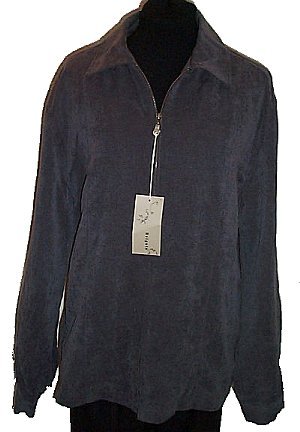 BRIGATA Lined Faux Suede Jacket - Mens L