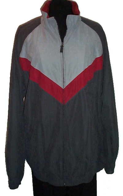 ASHFORD SPORT Lined Suede-Like Sporty Bomber Jacket - Mens XL