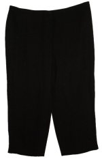 CHARTER CLUB Fully Lined Black Dress Pants - Womens 24W