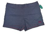 NAUTICA BLUE Chambray Denim-Look Stretch Beach Shorts - Misses/Jrs S,M - BRAND NEW!