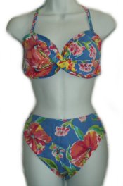 RALPH LAUREN Lauren 2 Piece Fuller Coverage Bikini - 12