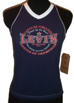 LEVIS Red Tab Unique Sleeveless Top - Girls Large (14-16) - BRAND NEW!