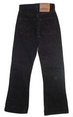 LEVIS Levi's 511 Red Tab Black Boys Cut Flare Jeans - Girls 24 x 29.5