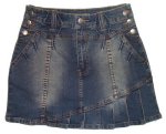 IT'S SO RAVEN Funky Denim Jean Mini-Skirt - Girls 14 - BRAND NEW!