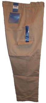 KENNETH COLE REACTION Flat Front Cargo Chinos Khakis