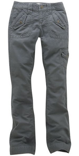 AEROPOSTALE Boot Cut Cotton Pants - Pipe Grey - BRAND NEW