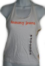 TOMMY HILFIGER Sporty Halter Tank Top - Misses/Jrs Medium - BRAND NEW