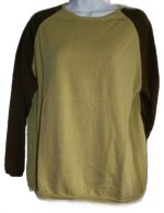 AE SPORT & CO Fine Cotton Knit Color Block Sweater - Plus 1X
