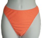 BODYNITS Light Orange Bikini Swimsuit Separate - BIKINI BOTTOM - Large