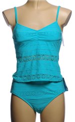 VM 2 Piece Lacey Tankini Swimsuit - Misses Large - BRAND NEW!