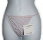 CALVIN KLEIN String Thong G-String Underwear/Panties - Misses/Jrs Med - BRAND NEW!