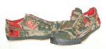 REBELS Camouflage & Skulls No Lace Sneakers Shoes - Womens 8 - NEW in BOX