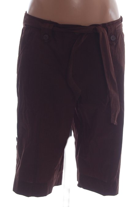 SUNNY LEIGH Lightweight Brown Bermuda Shorts - Size 10