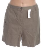 CHARTER CLUB Woman Allison Fit Cargo Shorts - Womans Plus 20W - BRAND NEW