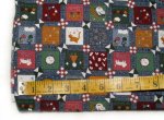 "School Daze" School Themed Kids Cotton Quilting Fabric - 44" x 42" - NEW
