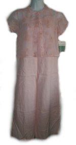 RARE EDITIONS Linen & Embossed Velvet Blouse & Dress Set - Girls 14 - NEW