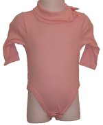 BABY GAP Ruffled Mock Turtleneck Long Sleeved Romper - Girls 3-6 months